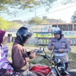Disiplin Lalu Lintas Ditingkatkan, Sat Lantas Tindak 61 Pelanggar di Kecamatan Kediri