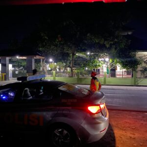 Patroli Dini Hari di Kediri, Polsek Fokus Tekan Kriminalitas 3C dan Balap Liar