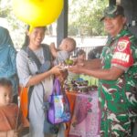 Babinsa Narmada Dukung Posyandu Jaga Generasi Sehat
