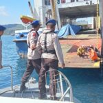 Edukasi dan Patroli di Perairan Lembar: Polairud Ajak Nelayan Jaga Laut