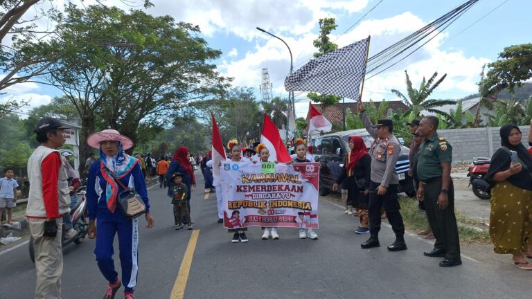 Semarak Kemerdekaan, Gerung Gelar Pawai Alegoris 2025