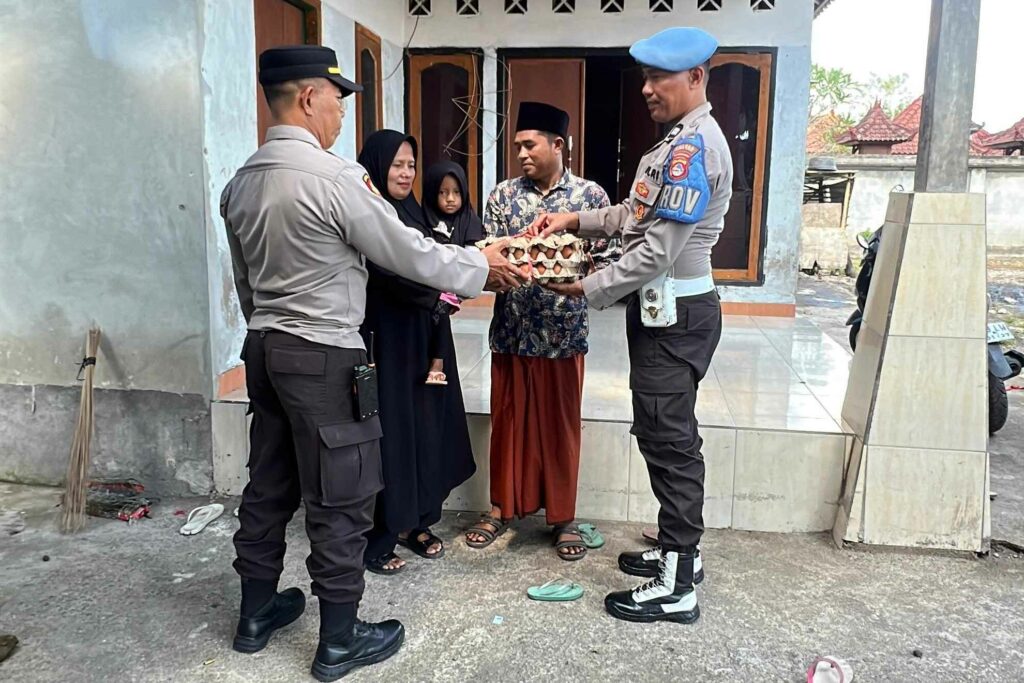 Polres Lombok Barat Gencarkan Gerakan Polsek Kediri Peduli Stunting