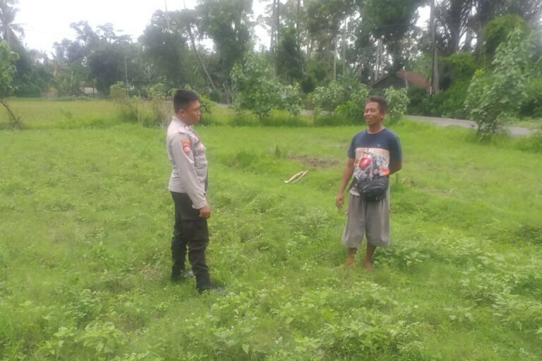 Warga Dusun Adeng Sambut Baik Program Ketahanan Pangan dari Bhabinkamtibmas