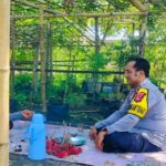 Aksi Bhabinkamtibmas Labuapi Perkuat Pangan Keluarga Melalui Optimalisasi Pekarangan