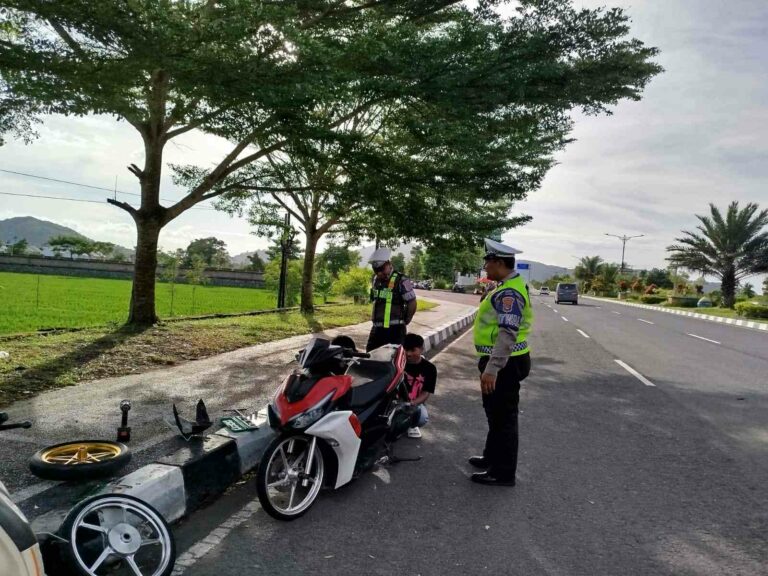 Polisi Perketat Pengawasan Jalur Bypass BIL Lombok Barat