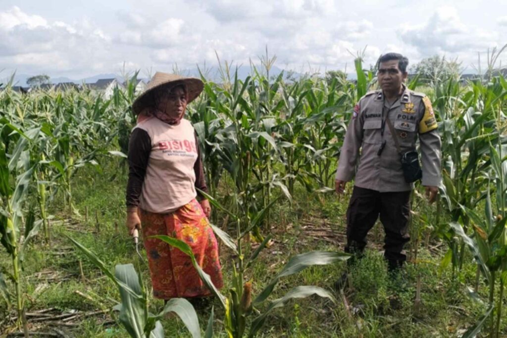 Polres Lombok Barat Kawal Program Kemandirian Pangan di Labuapi
